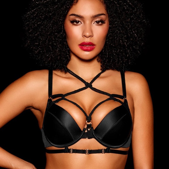 Honey Birdette Other - Honey Birdette Shibari Black Bra